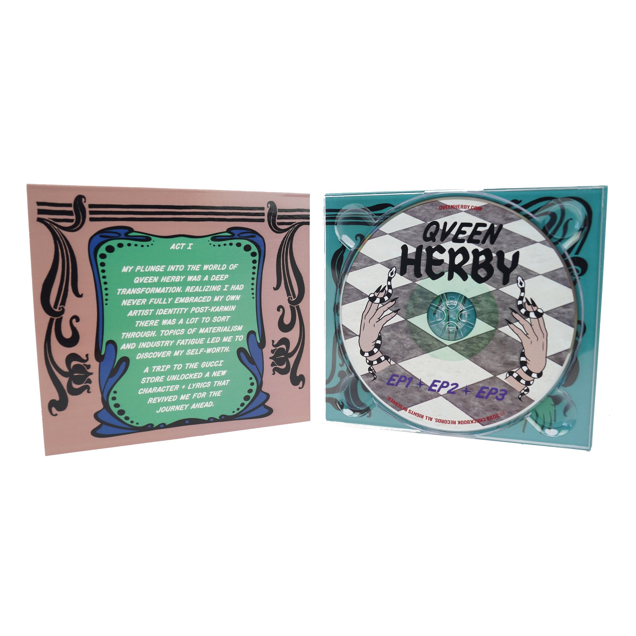 Qveen Trilogy: The EP's on CD - Main Image